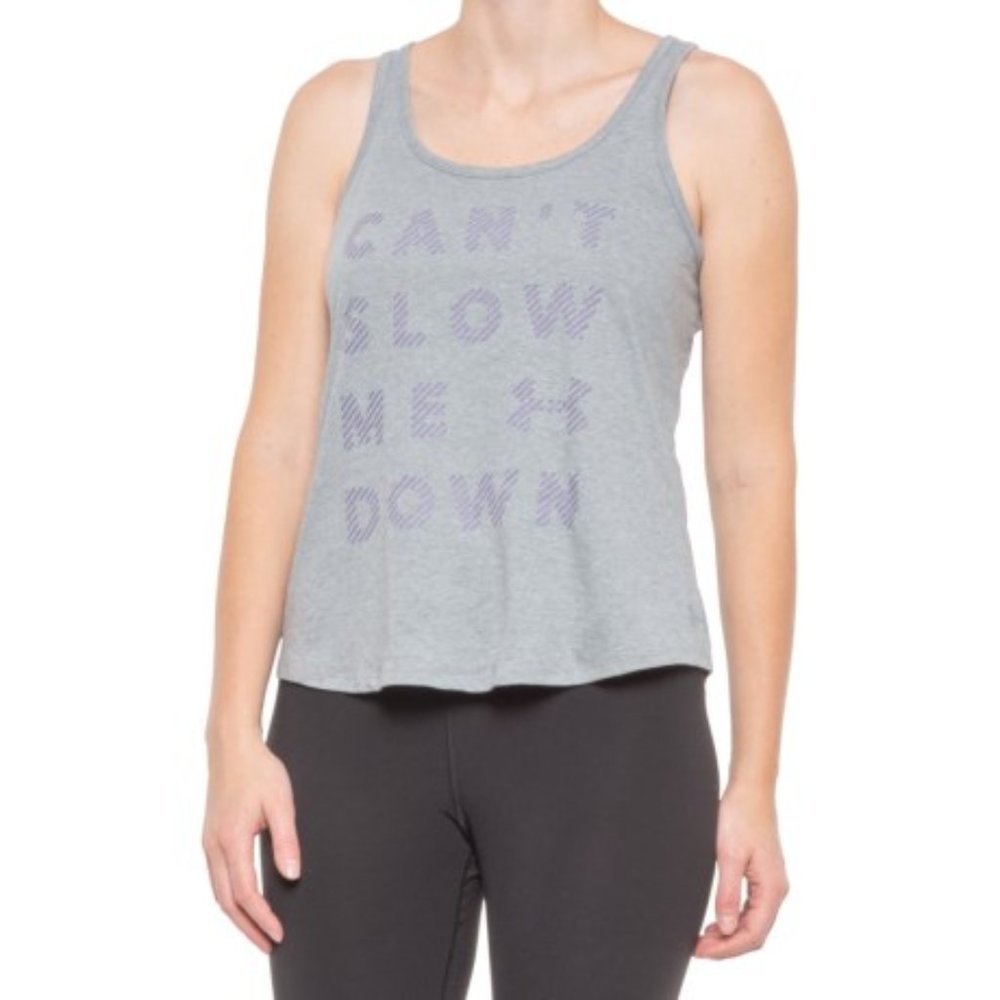 NWT - UA HeatGear Can’t Slow Me Down Tank Top